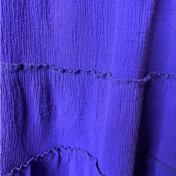 Anthony Richards Purple Mini Dress with Halter Neckline Size Small Petite - Picture 3 of 6